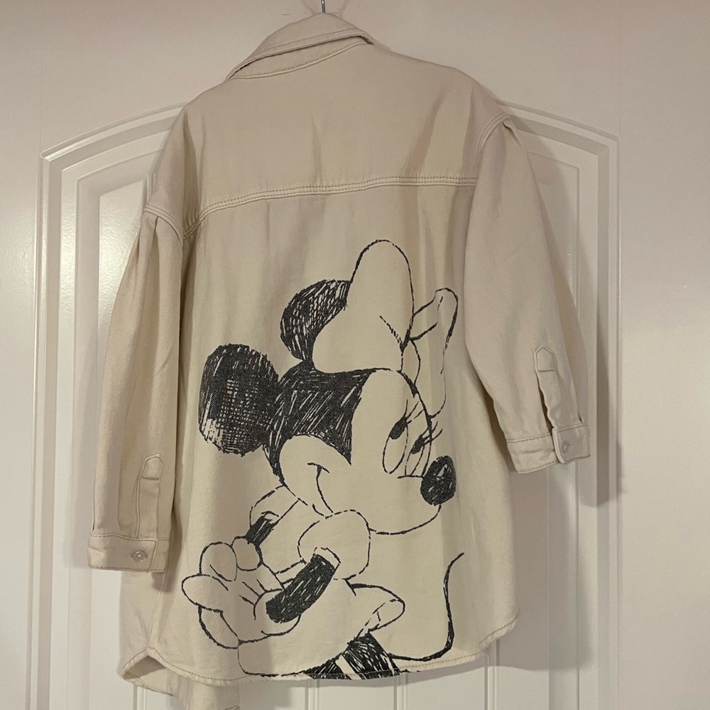 NWT Girl size 4-5 oversized Minnie Mouse shacket
